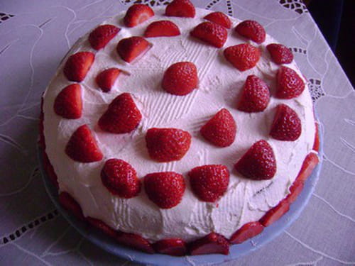 Gâteau aux fraises : la recette facile