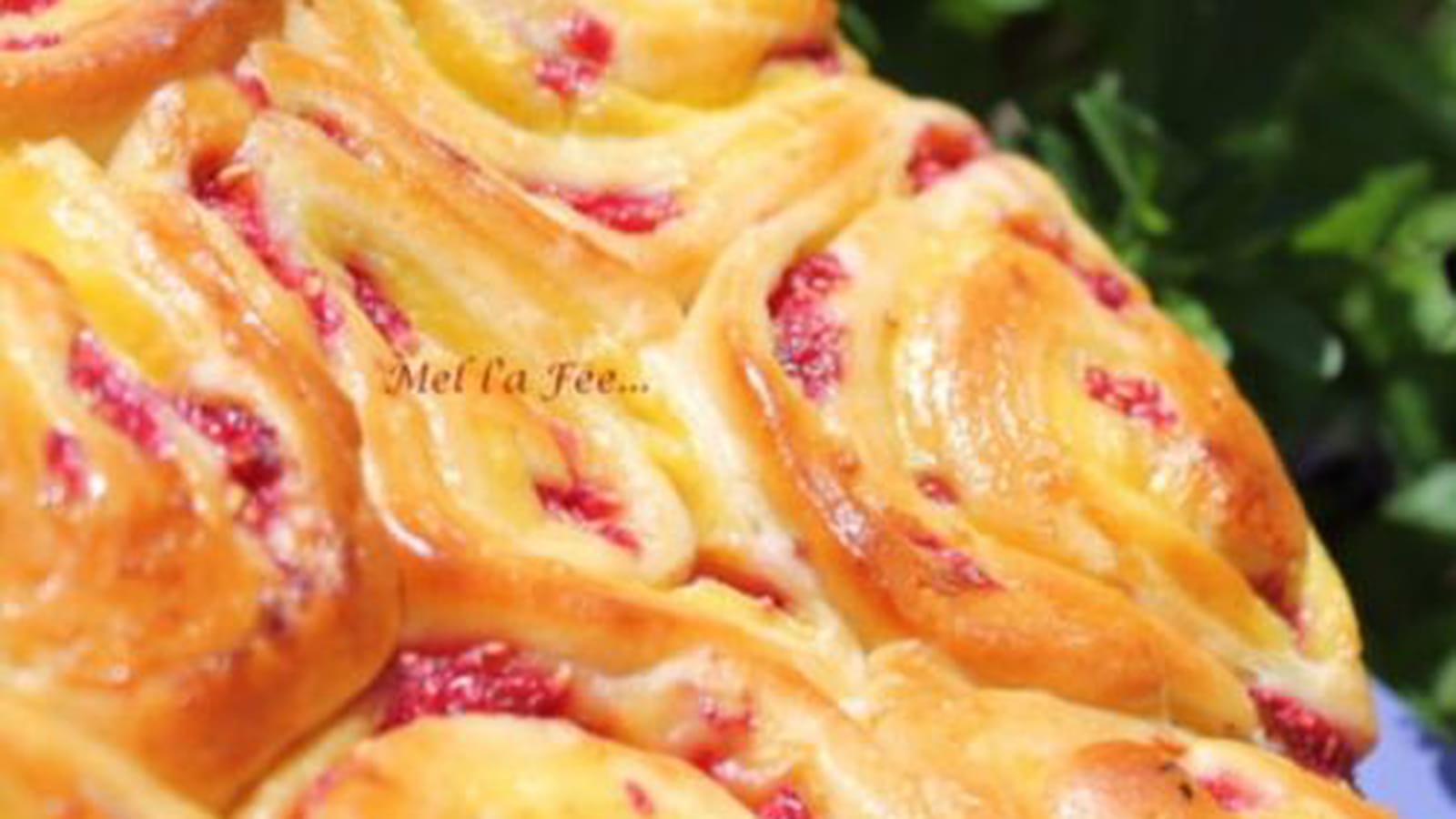 Brioche butchy façon chinois à la framboise