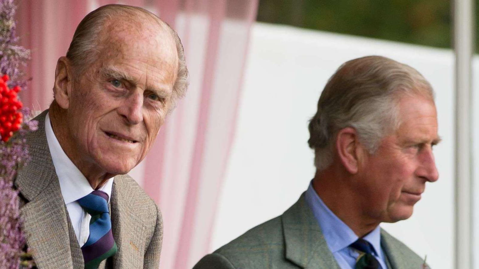 Prince Philip et prince Charles