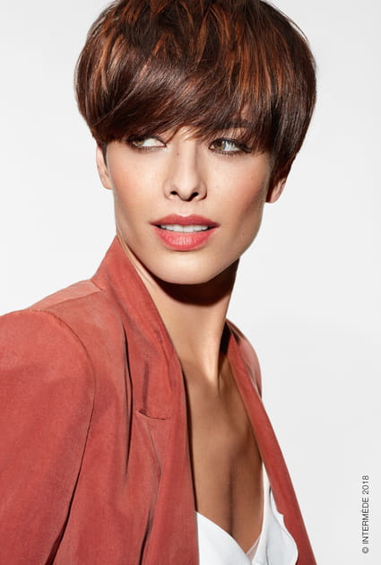 Coupe courte bomb&eacute;e