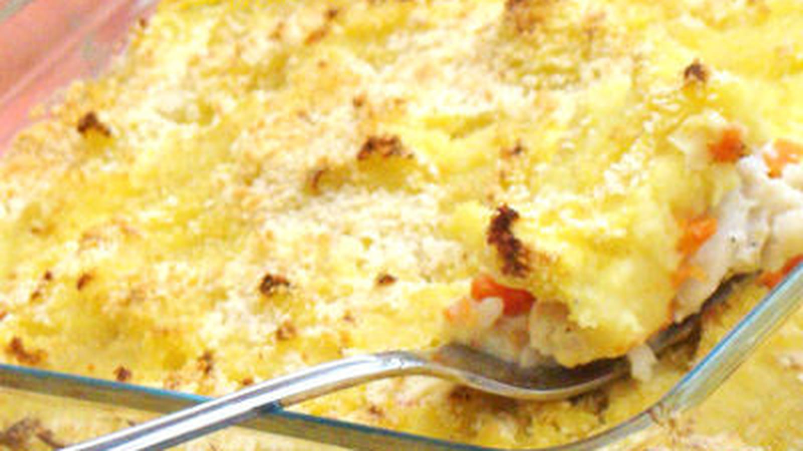 Hachis parmentier de poisson  