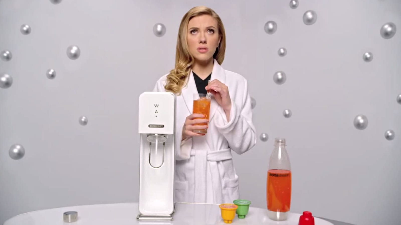 Scarlett Johansson, pour Sodastream