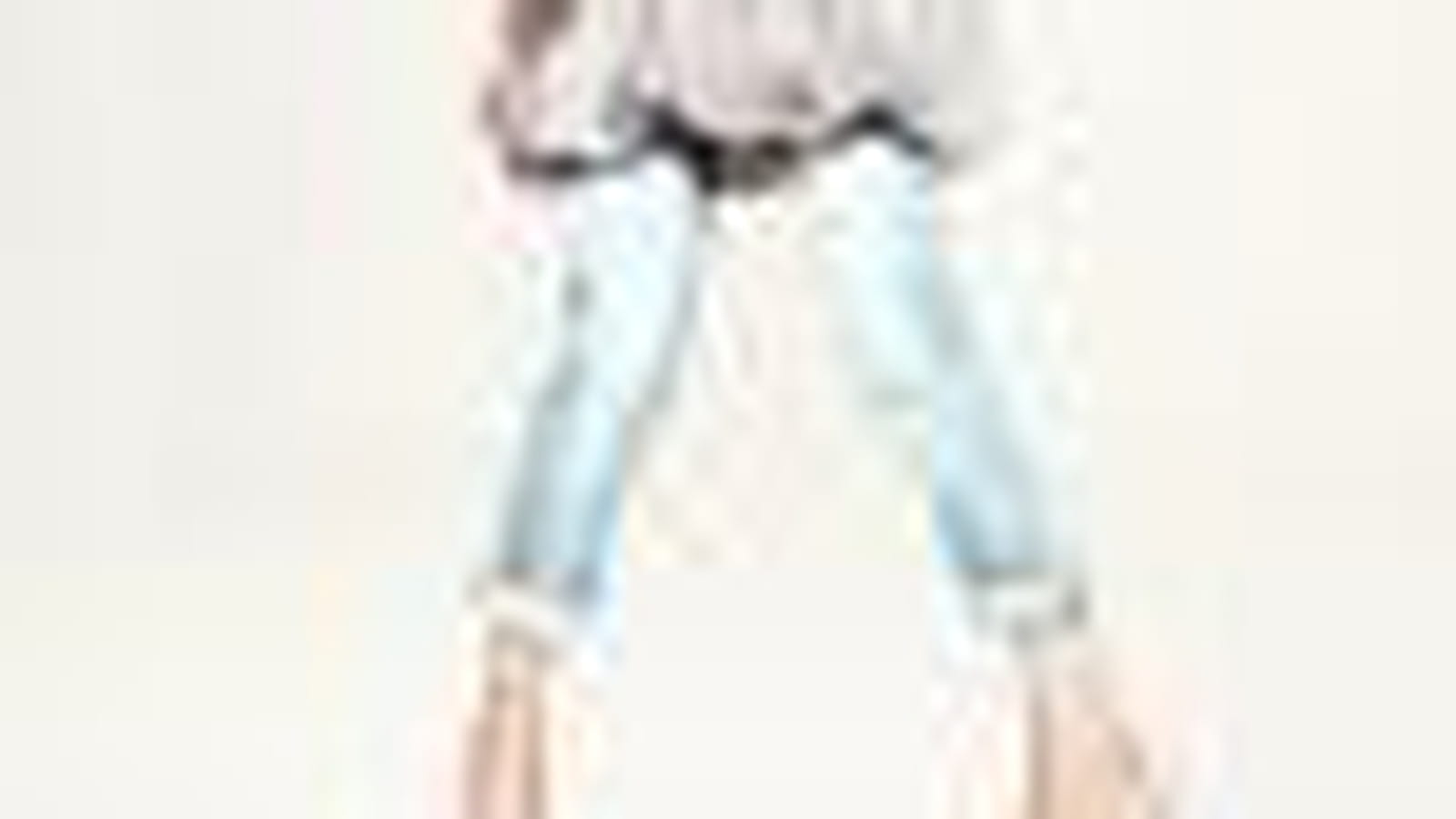 Jean bleu clair de H&M