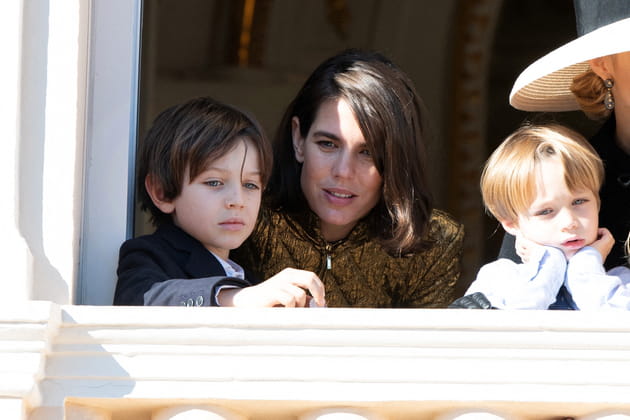 Charlotte Casiraghi et son fils Raphaël Elmaleh