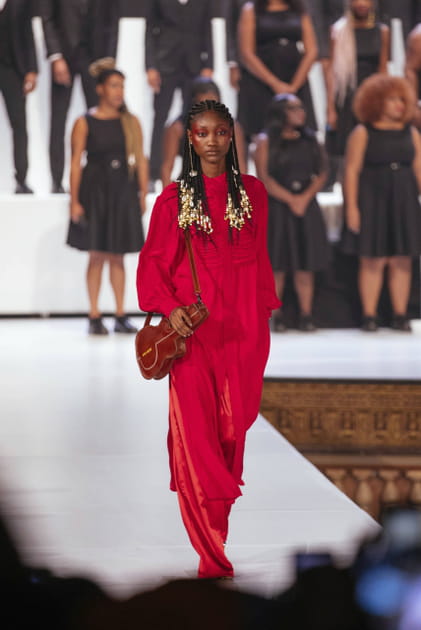 D&eacute;fil&eacute; Pyer Moss printemps-&eacute;t&eacute; 2020