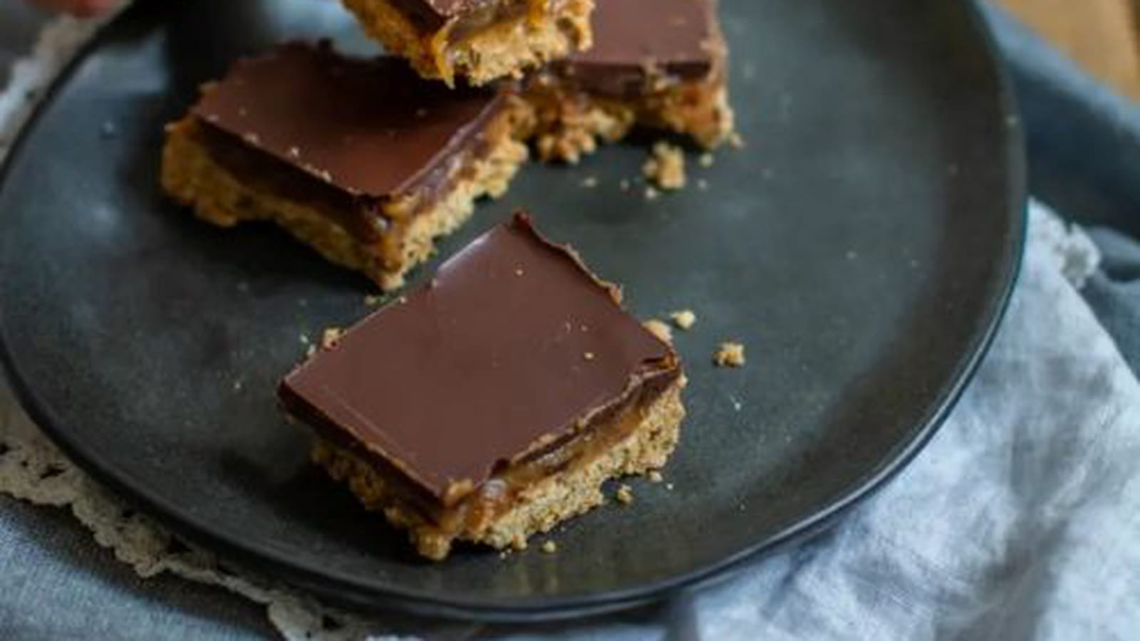Millionnaire shortbread vegan au quinoa