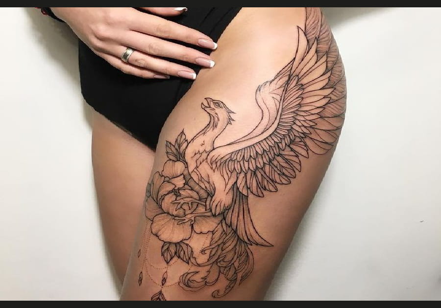 20&nbsp;magnifiques tatouages de ph&oelig;nix &agrave; copier