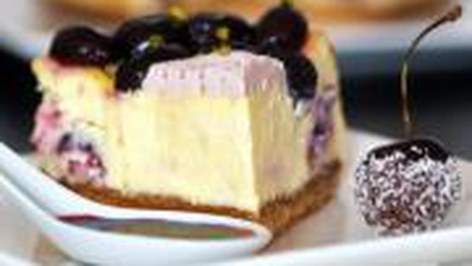 Cheesecake chocolat blanc