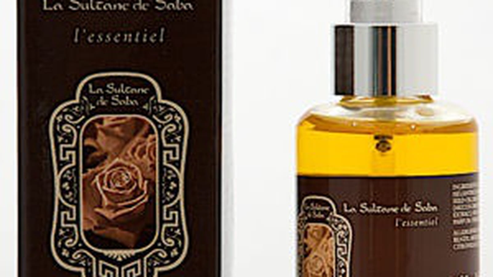 L'huile corporelle à la rose de Syrie de la Sultane de Saba
