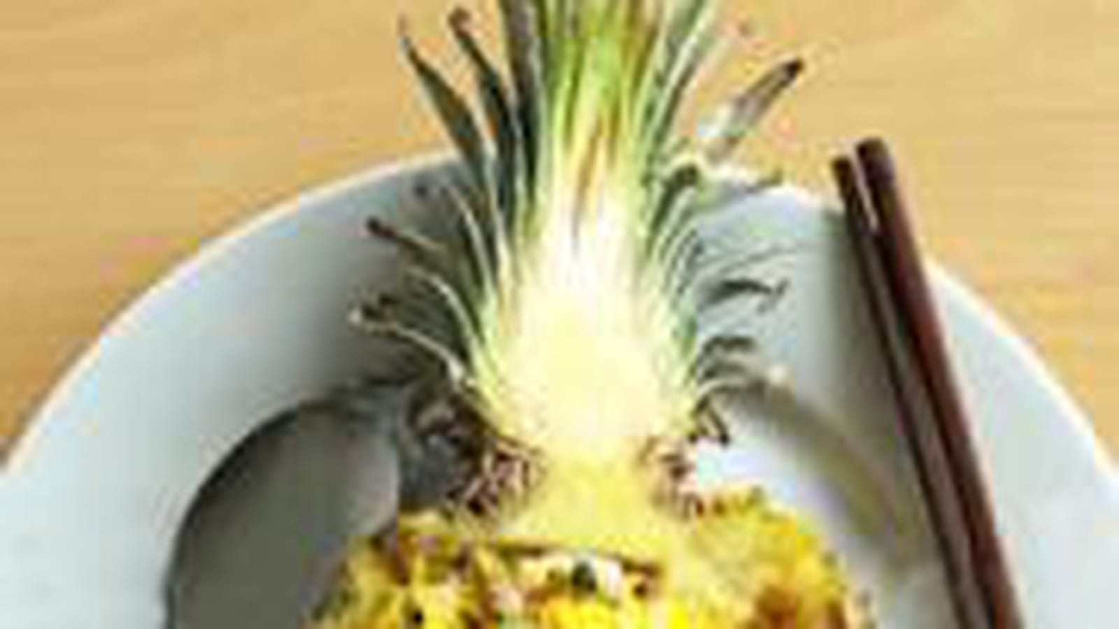 Riz à l'ananas et au poulet