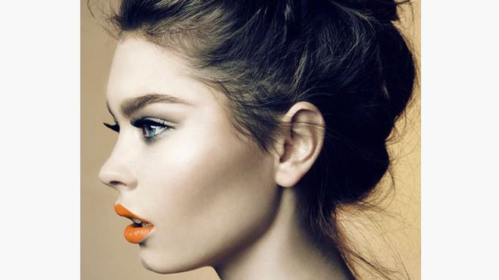 Orange lips