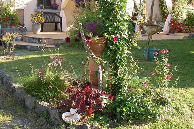 Un jardin tr&egrave;s anim&eacute;