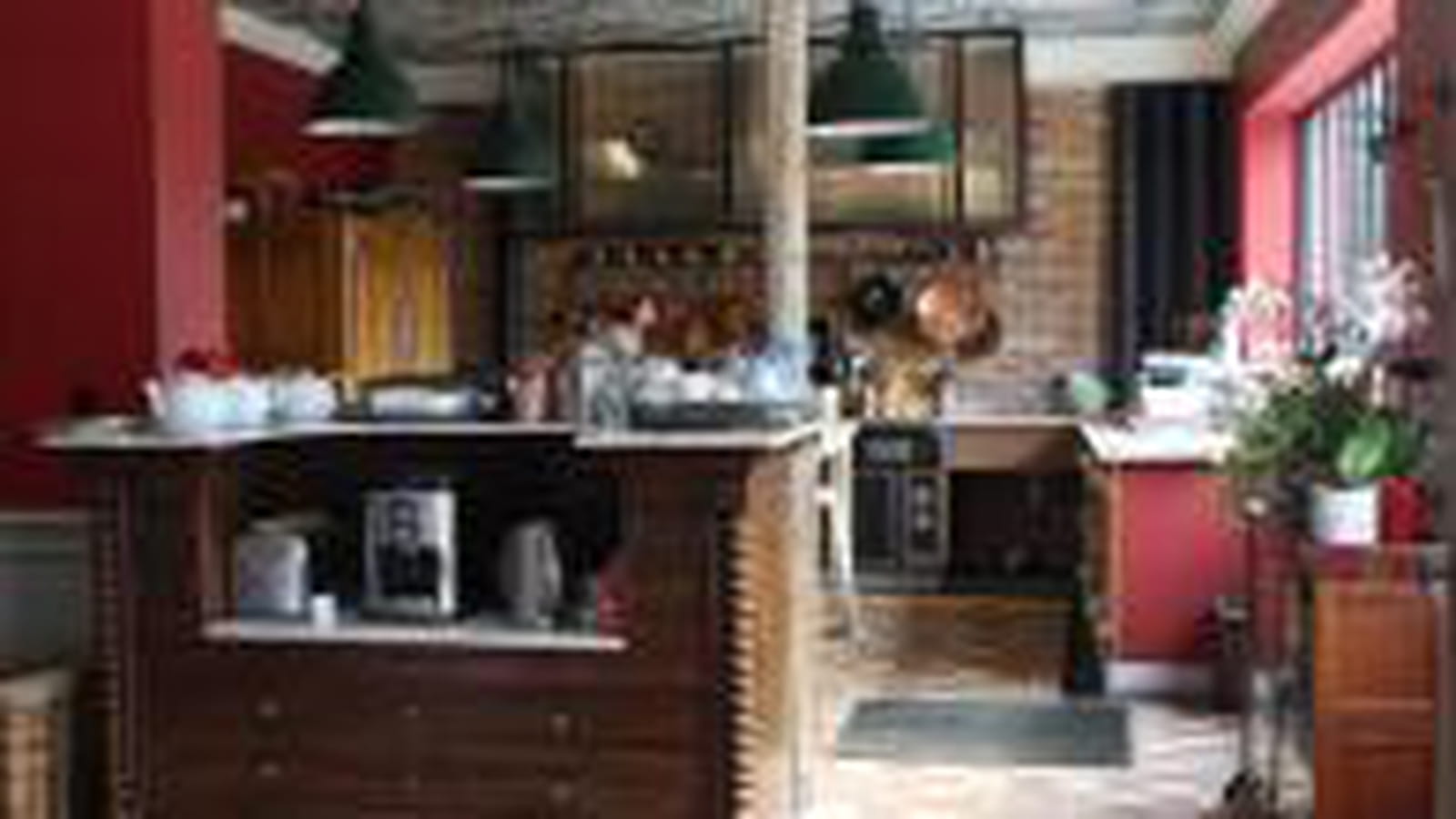Cuisine ouverte à la déco de charme