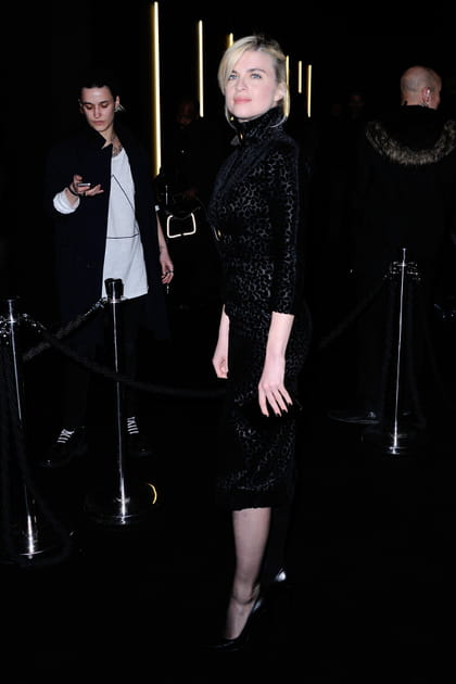 C&eacute;cile Cassel au d&eacute;fil&eacute; Balenciaga