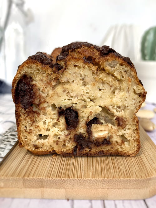 Banana bread aux pépites de chocolat