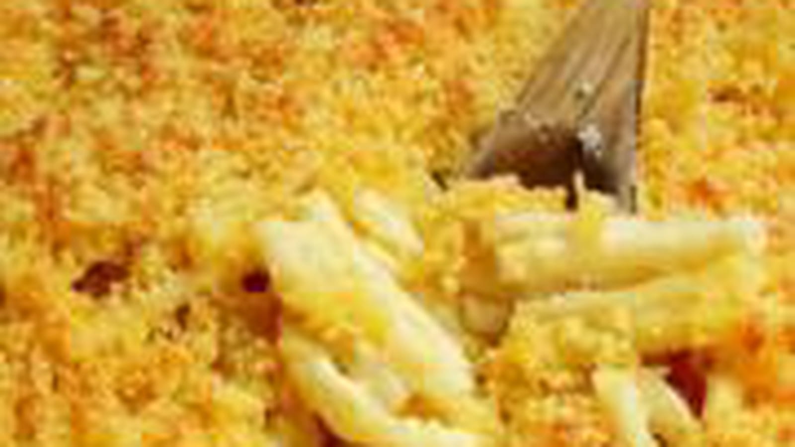 Gratin de macaroni au cheddar - Mac & cheese