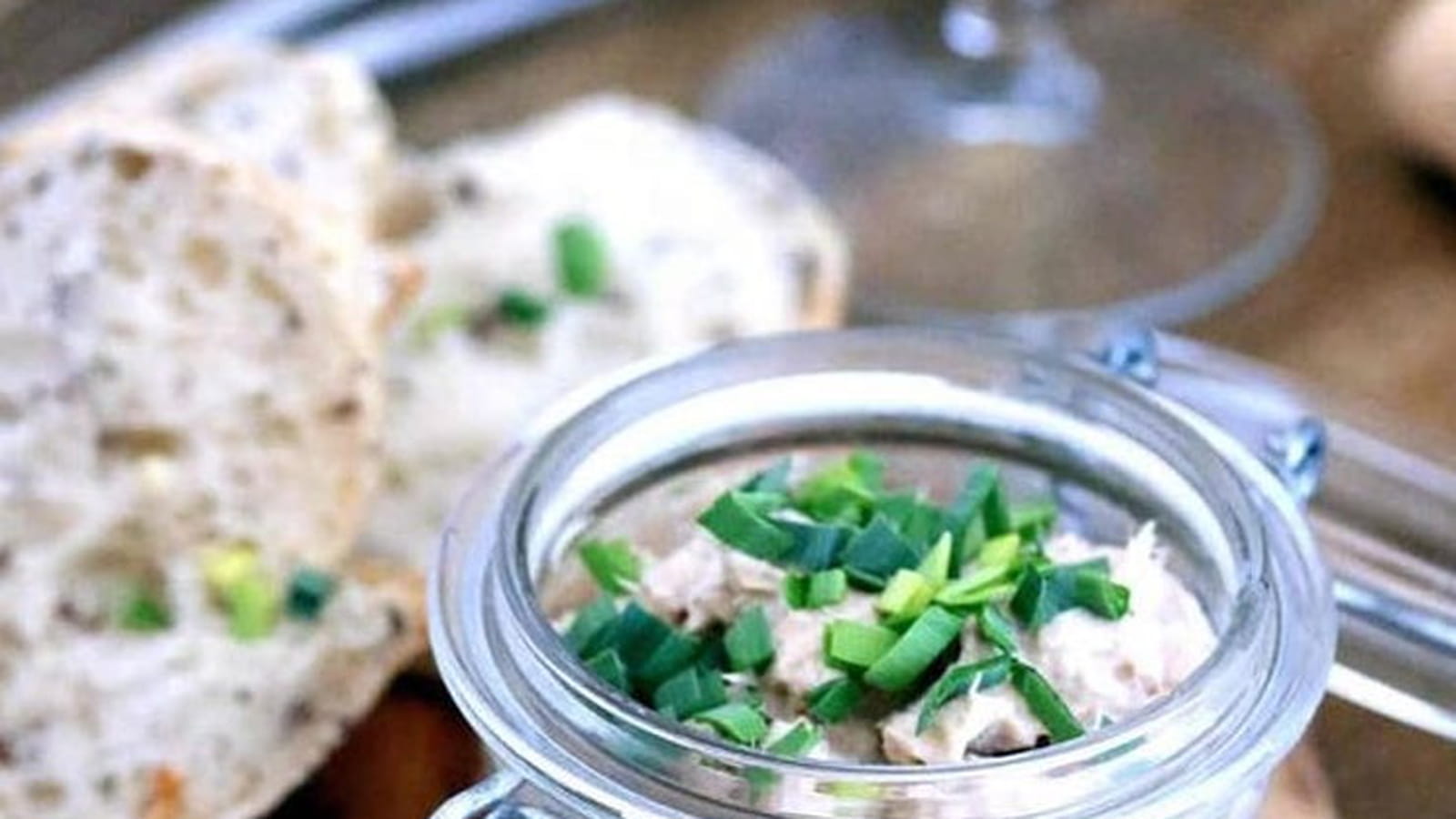 Rillettes de thon au vert de poireau