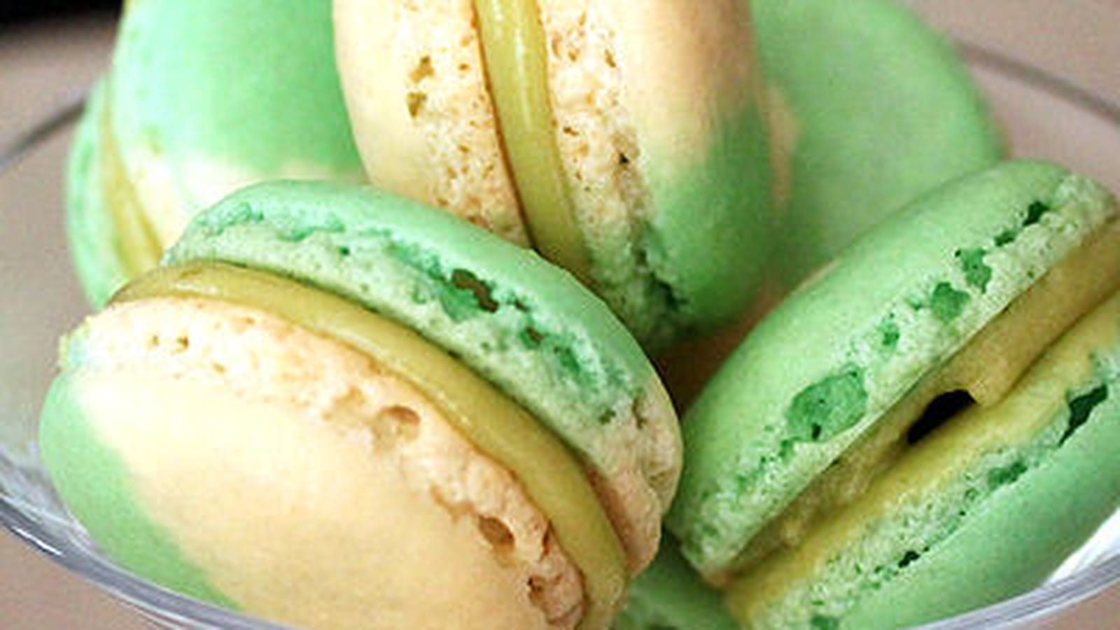 Macarons mojito
