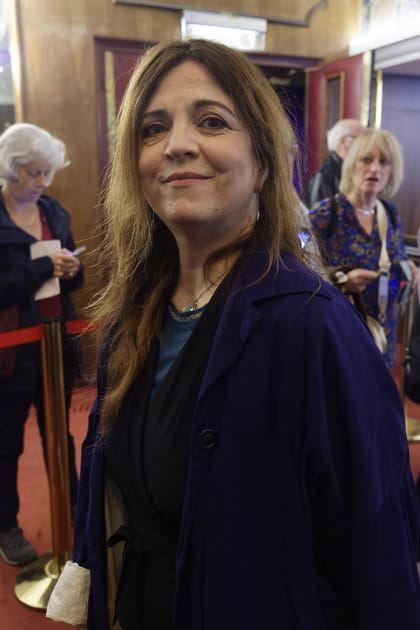 Agnès Jaoui était présente au concert anniversaire de Dave