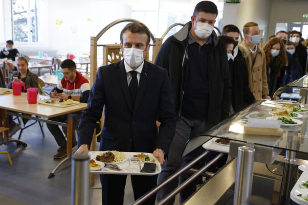 Emmanuel Macron en fait tout un plat