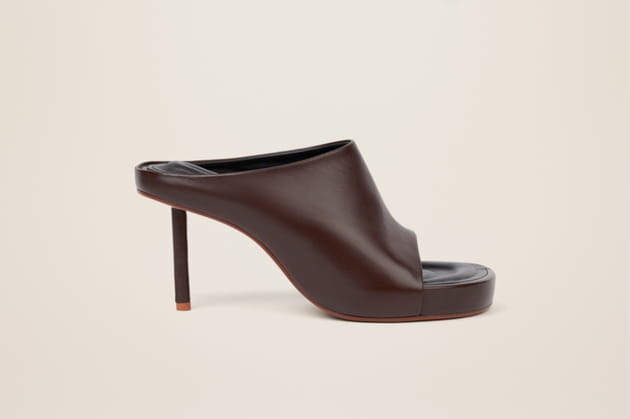 Mules marron