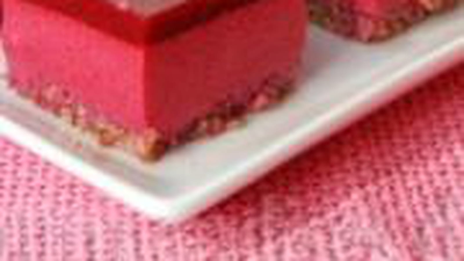 Dessert framboises