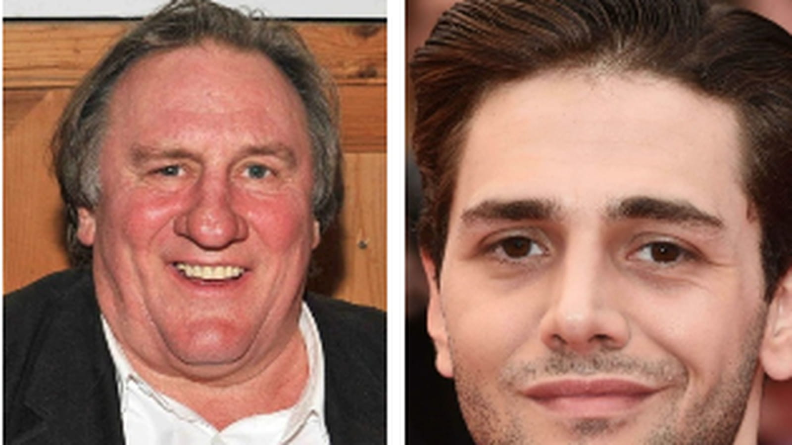 Gérard Depardieu et Xavier Dolan
