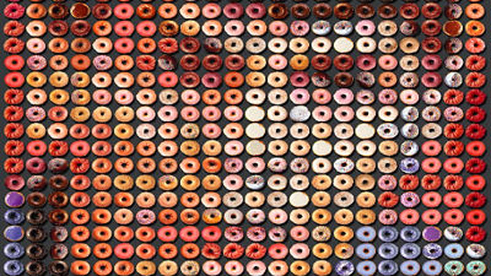 Donuts portraits
