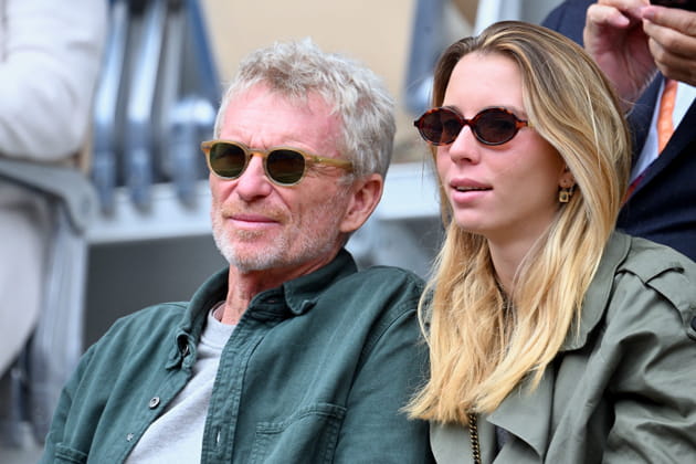 Denis Brogniart et sa fille Blanche font une rare apparition à Roland-Garros