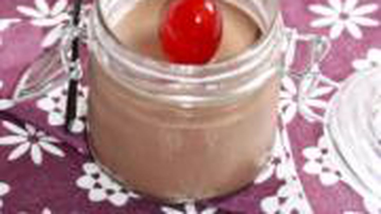 Mini verrine au chocolat