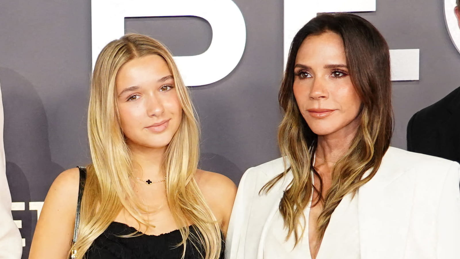 Victoria Beckham et Harper 