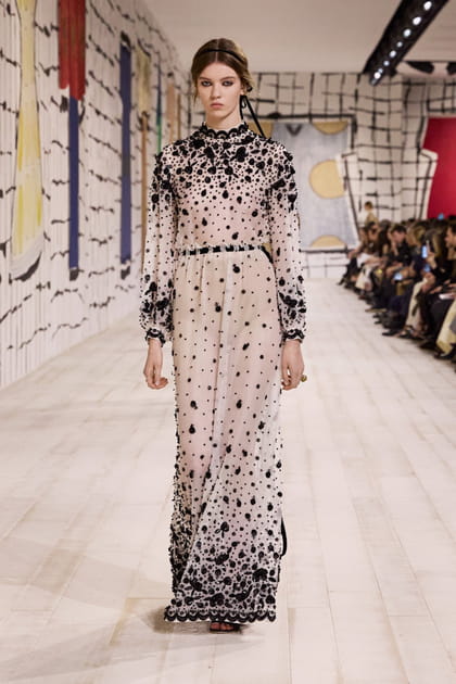 Look 10 du défilé Dior haute couture printemps-été 2024
