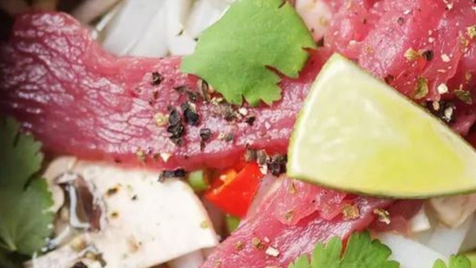 Bouillon parfumé comme un pho au bœuf