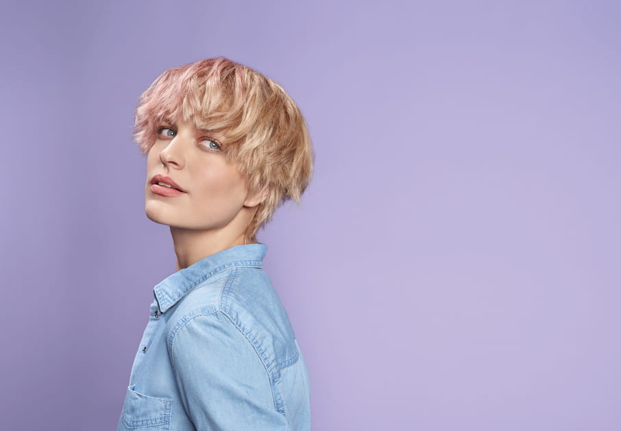 Le blond ros&eacute;