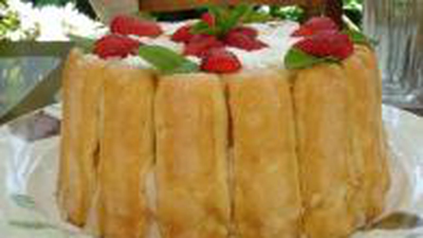 Charlotte aux fraises