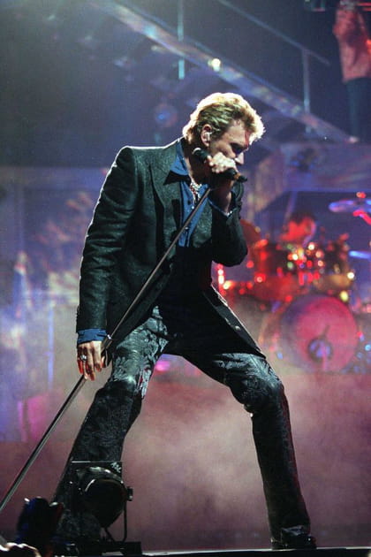 Johnny Hallyday en ensemble texturé