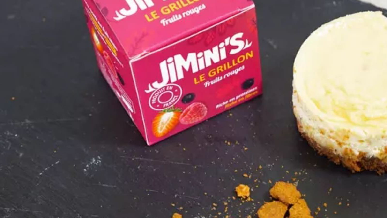 Mini cheesecake & ses grillons aux fruits rouges