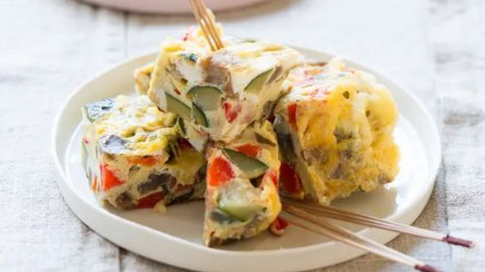 Tortilla au reblochon et à la ratatouille