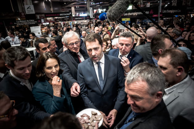 Le ministre de l'Int&eacute;rieur "d&eacute;guste" au salon de l'Agriculture