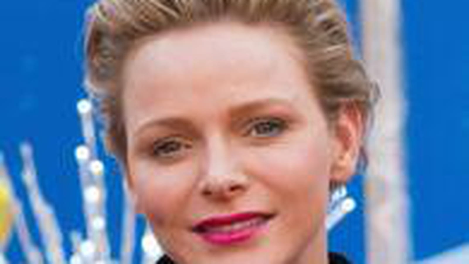 Charlène Wittstock sans frange