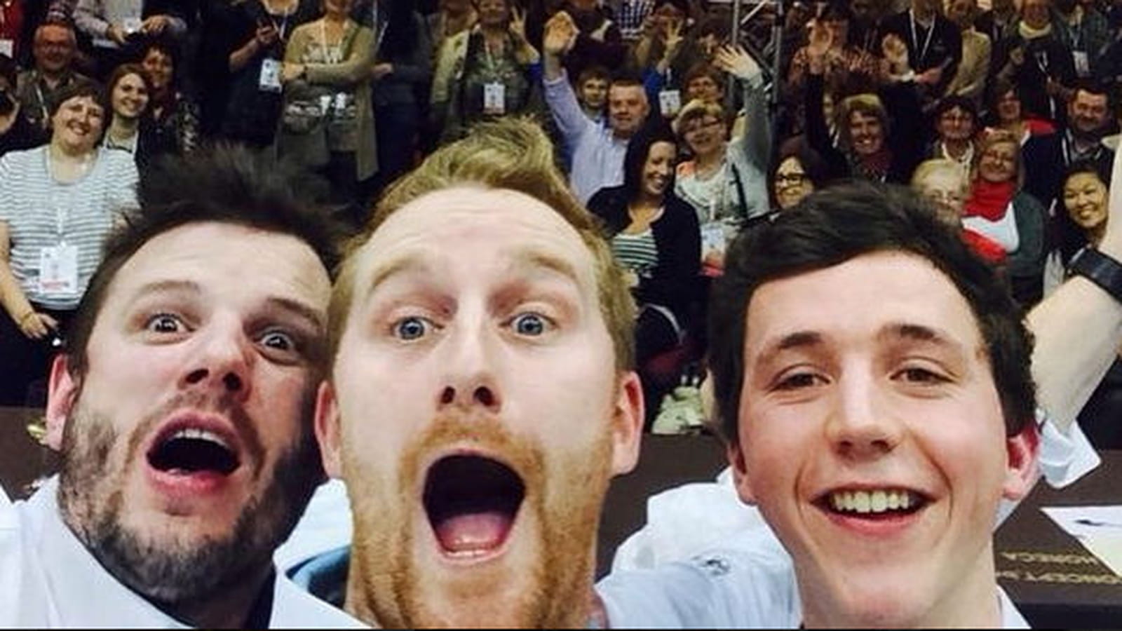 Julien Lapraille, Jean-Philippe Watteyne et Martin Volkaerts, rois du chicon