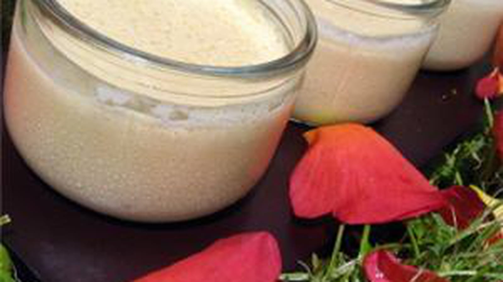 Petites crèmes à la confiture de lait