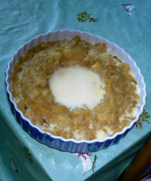 Couronne de poires à l'amandine