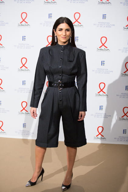 Géraldine Nakache au diner de la mode du Sidaction