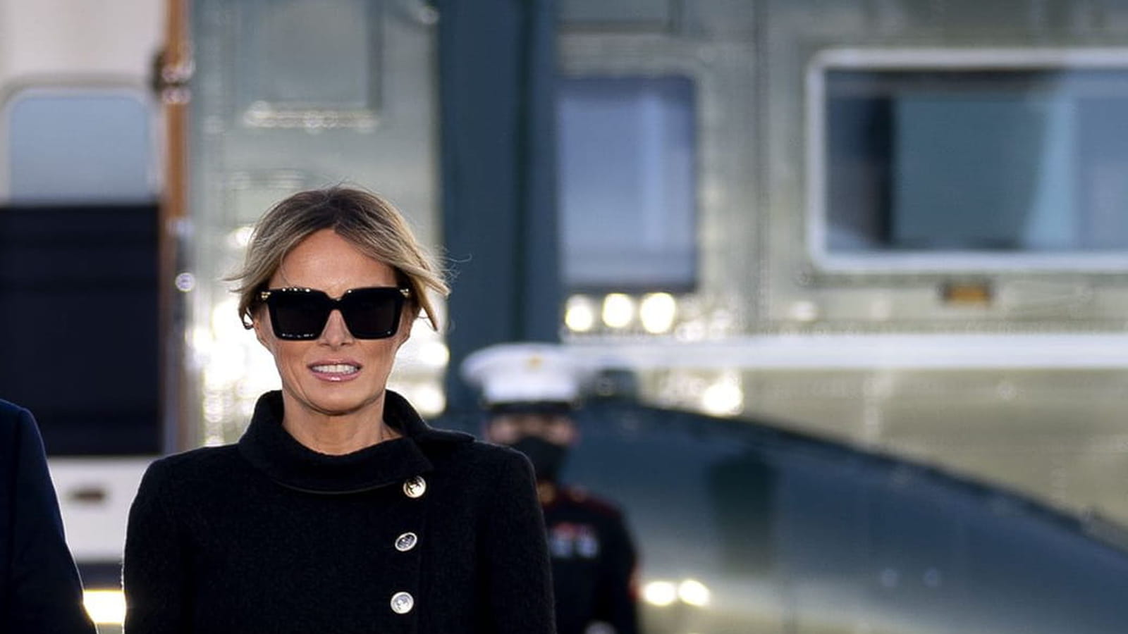 Melania Trump le 20 janvier 2021