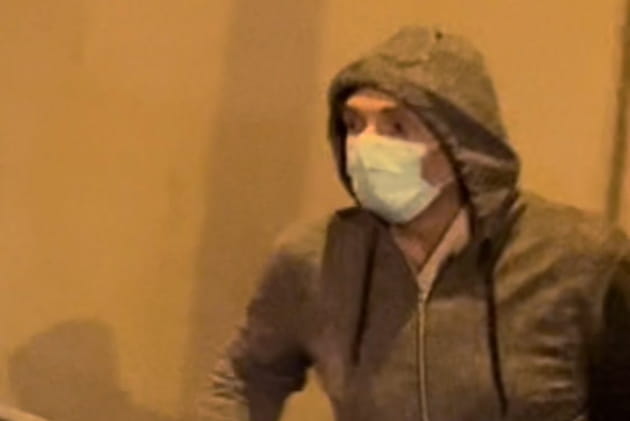 Pierre Palmade masqué : première sortie publique à Melun