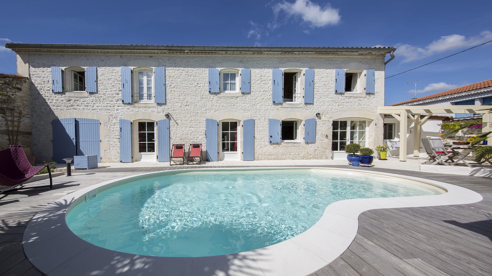 Piscine détente