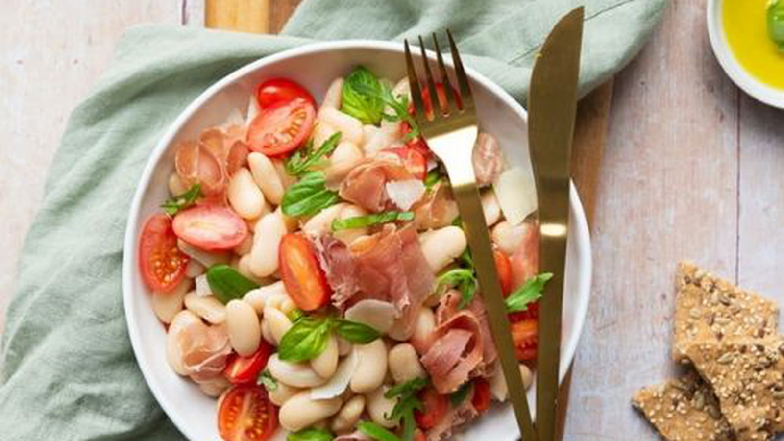Salade italienne aux Haricots Tarbais