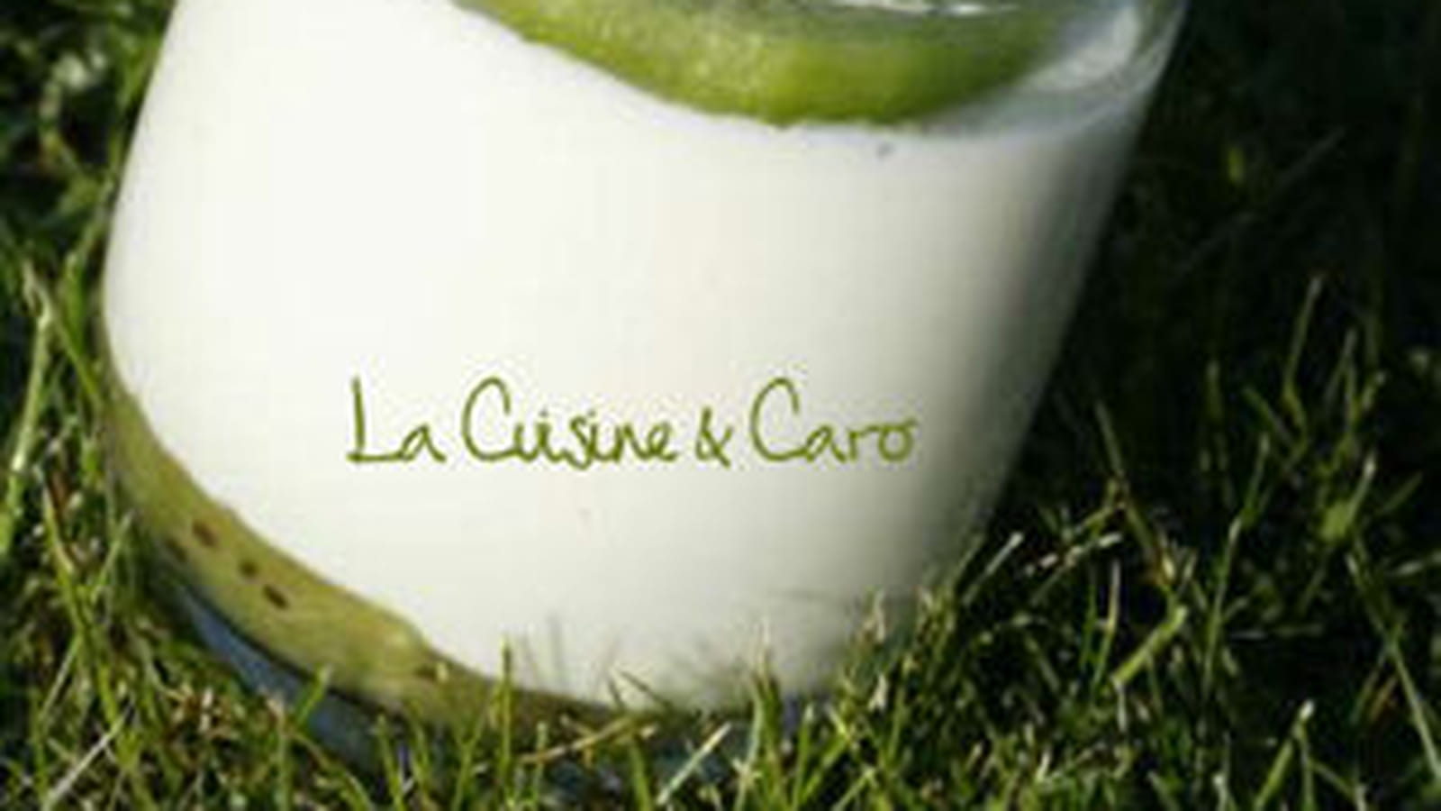 Panna cotta coco-kiwi