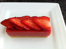 Jelly-cake aux fraises : Etape 6